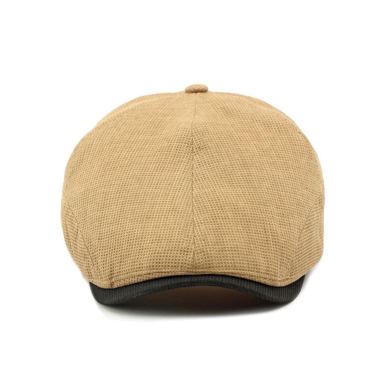 Spring Summer Beret Women's British Retro Forward Cap Lightweight Breathable Newsboy Cap Men's Paintsman Cap