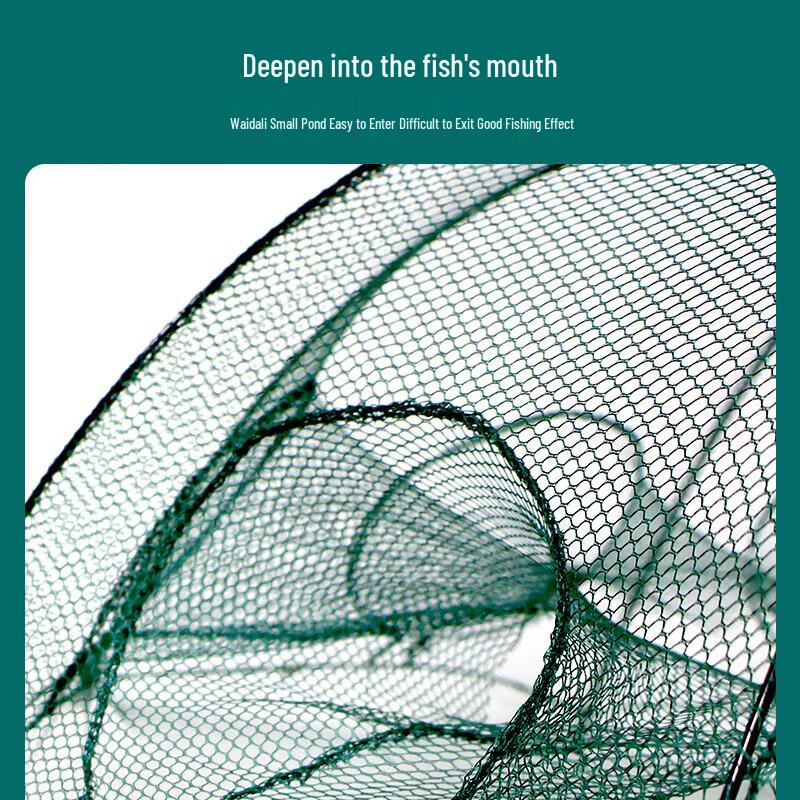 Automatic Folding Fishing & Shrimp Trap Cage