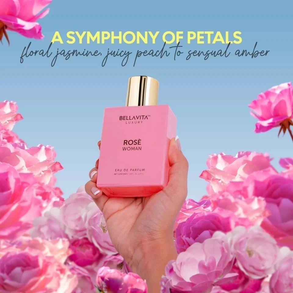 Rose by Bellavita for Women - 3.4 Oz EDP Spray
