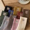 Women's Thickened Terry Socks - Anti-pilling, Non-slip, Mid-calf, Warm Autumn/Winter Floor Socks