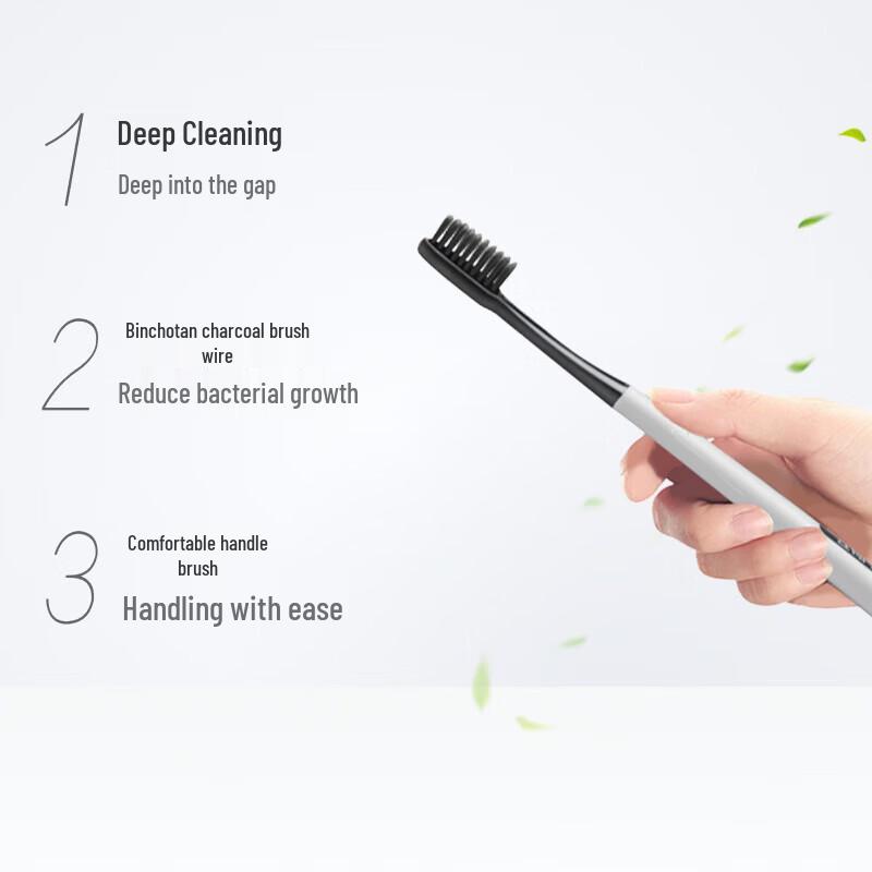 Doctor Tooth Carbon White Deep Clean Toothbrush
