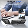 Rugged Armor Funda For Samsung A17 5G Case Slide Camera Lens Back Cover For Galaxy A17 A37 A57 Magnetic Ring Stand Protect Cover