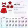 Girl Cosplay Cheerleader Costume Cheerleading Uniform Outfit Sequins Crop Top Skirt with Socks School Girls Dancewear Sets