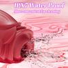 Rose suction toy 10-speed vibrator 3 in 1 vacuum stimulation G-spot oral nipple clitoris anal sex toy adult female toy