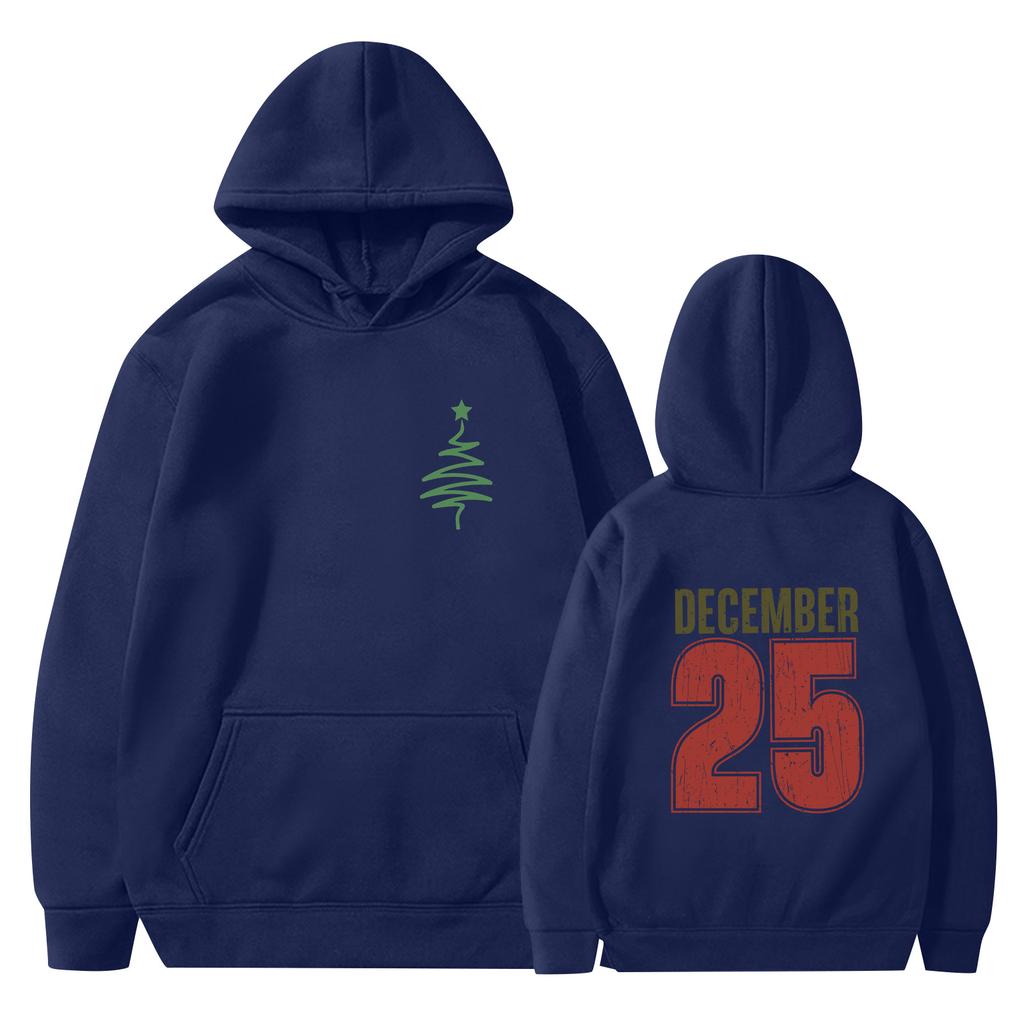 Women's Christmas  Hoodie Funny Cute Christmas Holiday Sweatshirt Pullover