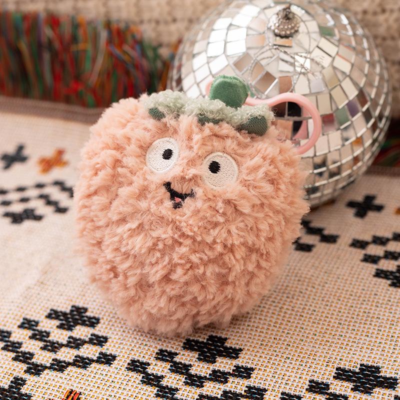 Cute Keychain Mobile Phone Bag Pendant Small Gift Car Accessories Creative Accessories Grab Machine Doll Doll