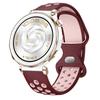 Two Tone Strap for Huawei Watch GT5pro 42mm Breathable Round Hole Strap Suitable for Huawei Watch GT5 GT4 41mm Smartwatch Correa
