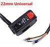 Universal Pair Classic Motorcycle Start Kill Horn Hazard Light Headlight Switch Power 12V