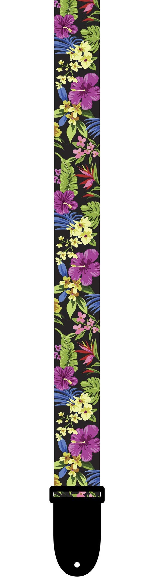 

Ремень для укулеле из полиэстера с цветочным дизайном Perri s Flower Design, 1,5 дюйма, цветной: Цветок