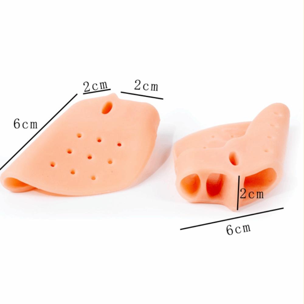 2Pcs Forefoot Pads Foot Care Tool Silicone Bone Big Toe Protector Hallux Valgus Straightener