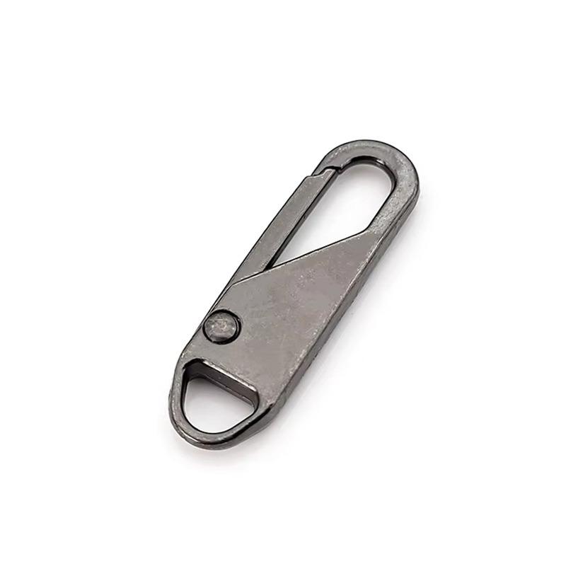 10/20Pcs Detachable Zipper Puller Metal Zipper Head Repair Kits Universal Replacement Luggage Purse Bags Clothes Zipper Slider