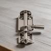 For Stainless Steel Door Bolt Catch for Sliding Gate Security Lock Suitable for Interior Exterior Bedroom Toilet Doors