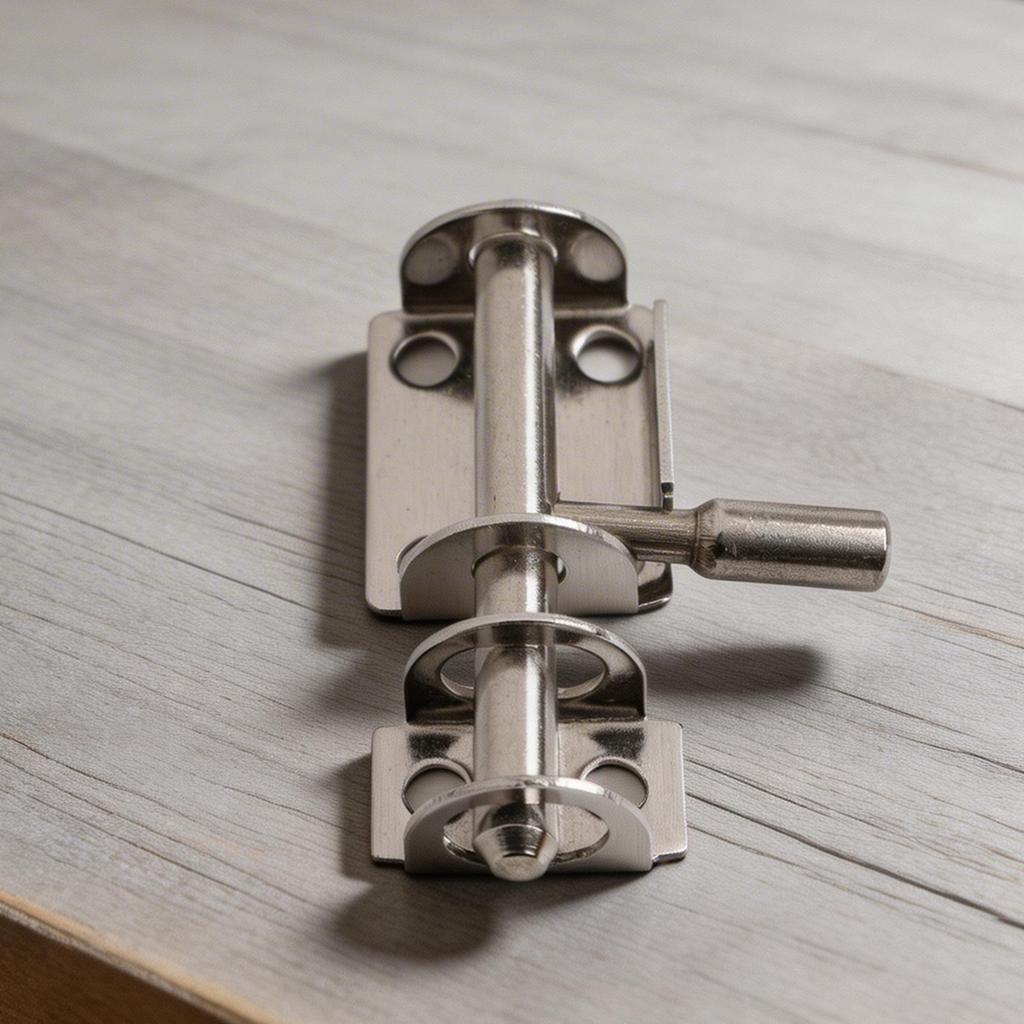 For Stainless Steel Door Bolt Catch for Sliding Gate Security Lock Suitable for Interior Exterior Bedroom Toilet Doors