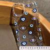 Love colorful eyes suitable for Apple 12 mobile phone case iPhone16/15/14 transparent 16promax anti-drop 7P