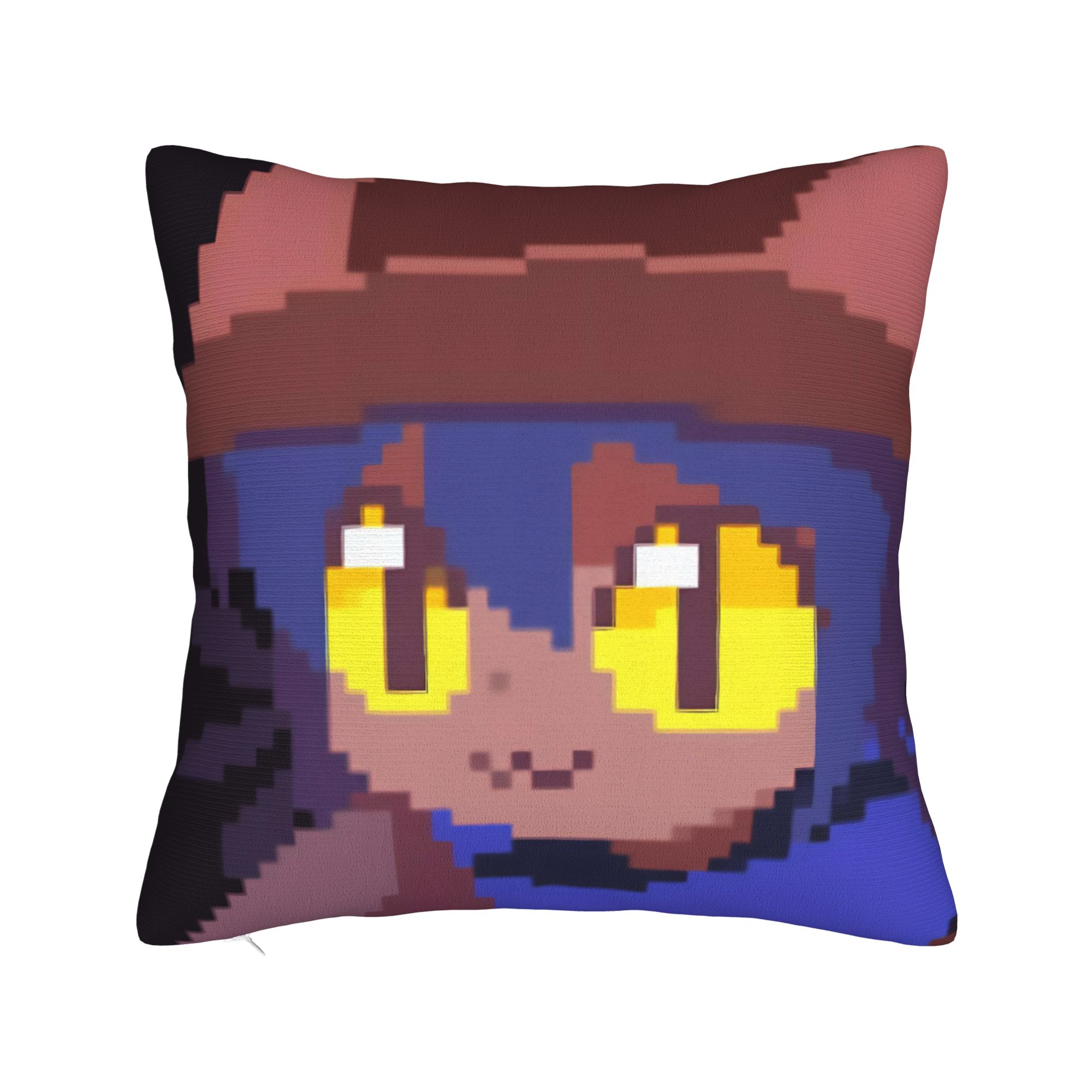 

OneShot Niko Pixel Meme Pillow Case Comfy Pillow Cover Morden Pillowcases For Sofa Bedroom Home Decor 20x20Inch