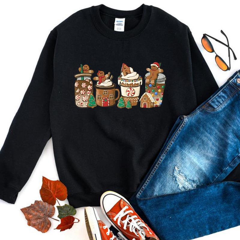 2025 Unisex Christmas Long Sleeve Hoodie - European & American Style