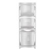 Laundry Hampers, 3 Tier Laundry Baskets Dirty Clothes Hamper with Wheels for Home, Dorms, Laundry Room and Apartment
