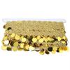 Creative Belly Dance Waist Chain Shiny Tassel Gold Sequin Lace Sequins Waist Chain  Stage Costume