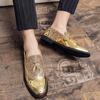 Pointed Toe Tassel Business Shoes Men Wedding Shoes Male Fashion Leather Men's Club Shoes Personality Coiffeur Loafers Shoes