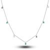 Necklace For Woman Wedding Fine Jewely 925 Silver Simple Basic Classic Butterfly Iris Heart Bear Cross Chain Necklace