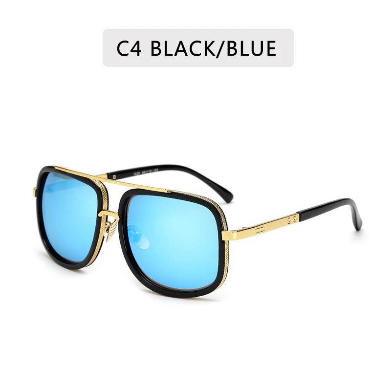 Ochelari de Soare Noi la Modă cu Ramă Mare Bărbați Pătrați Metal Ochelari de Soare Femei Retro Ochelari de Soare Vintage Calitate Înaltă Gafas Oculos De Sol