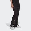 Adidas Originals Track Pants With Zipper Slits Tapered Knit Sports Pants Women Bottoms Black HG6647