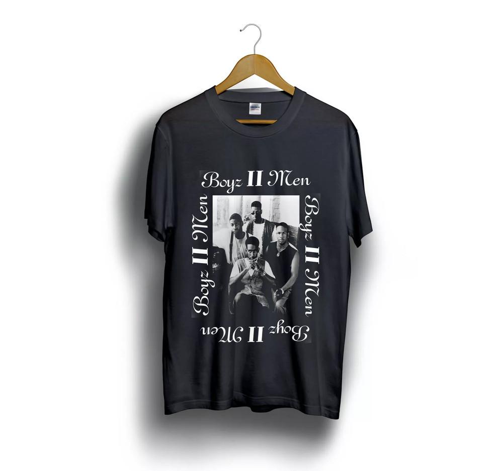 Новая футболка Boyz II Men для фанатов, из тяжелого хлопка, черная, все размеры, SE423, унисекс XL