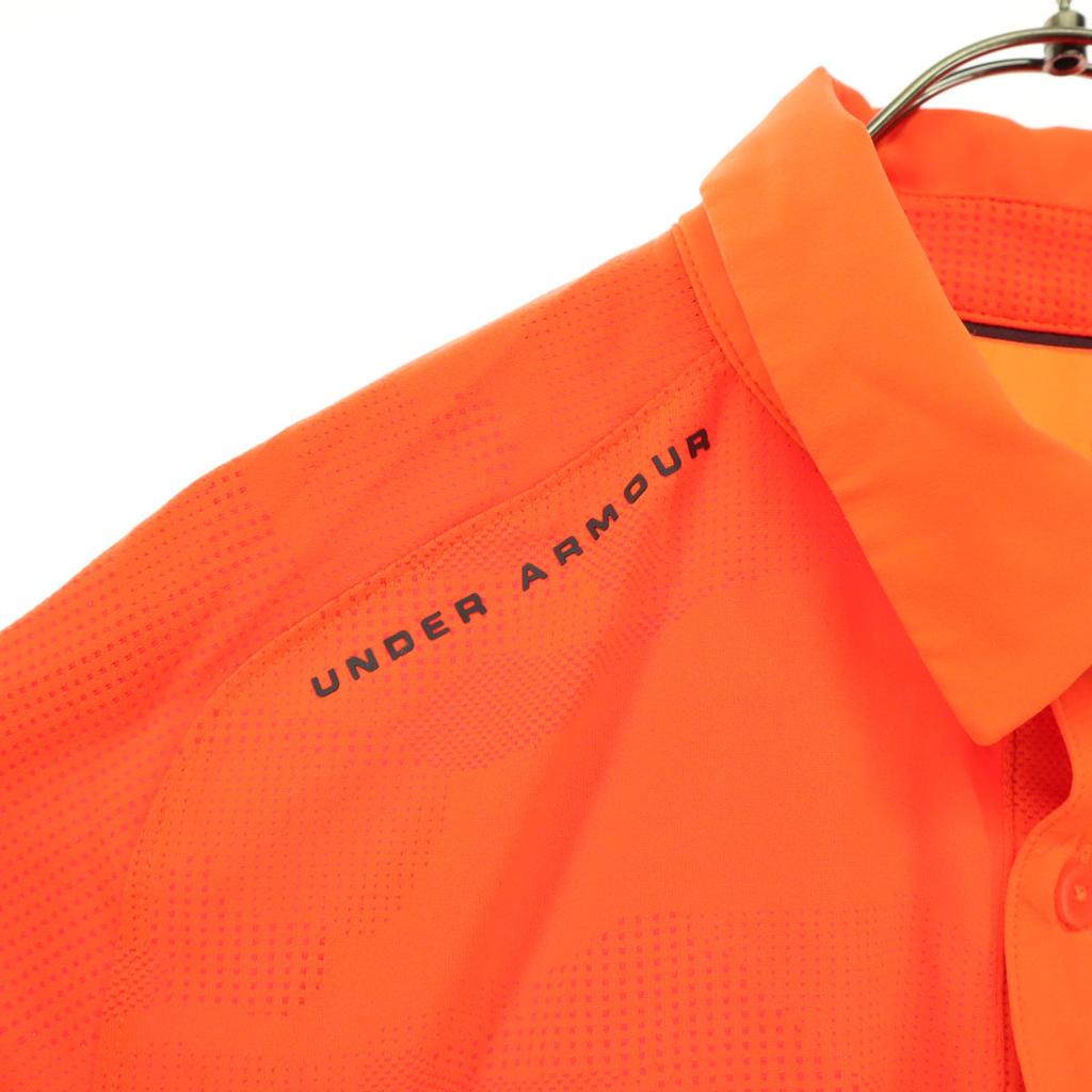 Beauty Products UNDER ARMOUR Training Short Sleeve Polo Shirt M Orange Men's Used