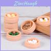 Charming Resin Dumpling And Corn Cake Miniature Desk Ornaments Cartoon Style