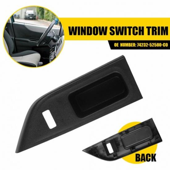 LH+RH Window Switch Bezel Trim Panel Cover For Toyota Yaris Hatchback 2012-2015