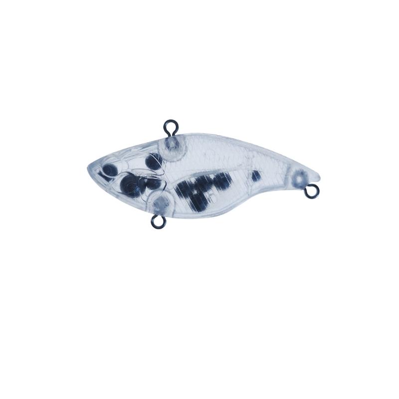 15Pc Lure Blanks Clear Baits Blanks 7.3cm Topwater DIY Lures Unpainted Swimbait Crankbait Set for Salmon Trout