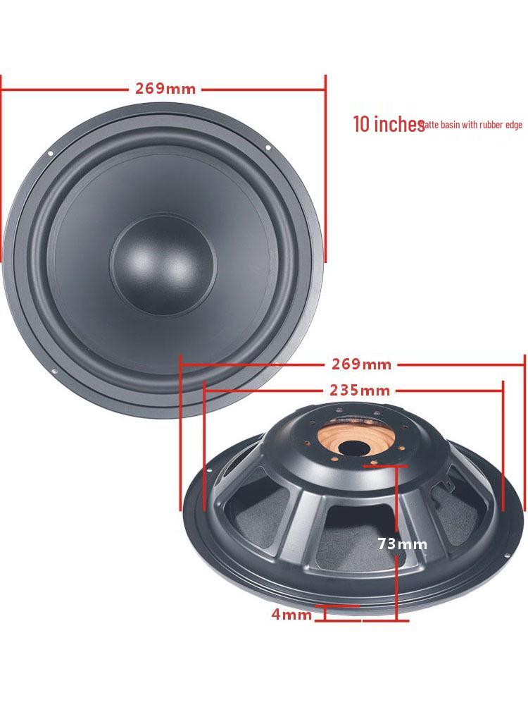34568 Inch Passive Radiator Bass Speaker Unit