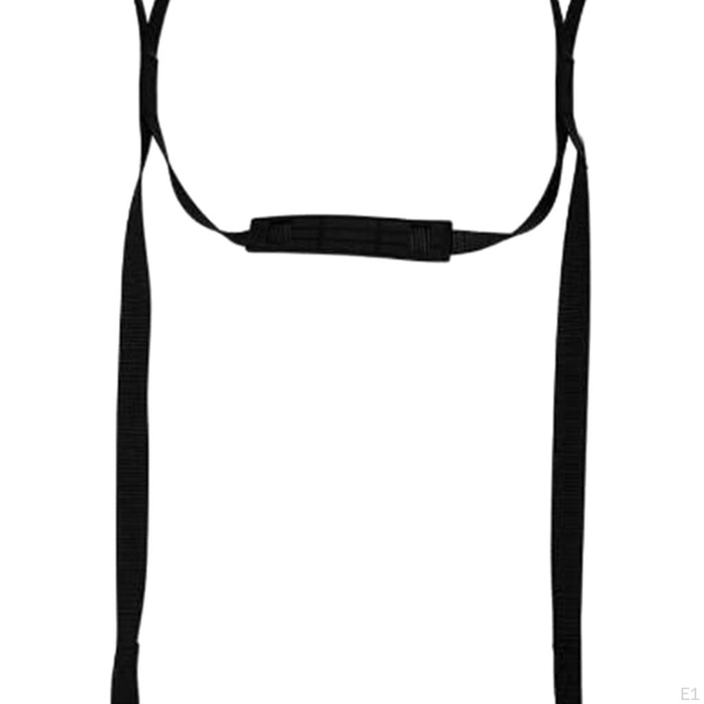 Boat Rope Ladder Climbing Aid Nylon Webbing Anti Skidding Steps for Canoes