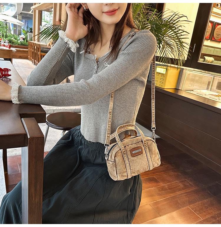 Harajuku Style Women's Denim Handbag - New Fashion Mini Crossbody & Shoulder Bag