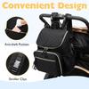 Large Capacity Diaper Bag Lightweight Stroller Hanging Bags New Backpack  Women