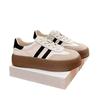 Little White Shoes Women's Ins Tide 2023 Autumn New Color Matching Trend Biscuit Board Shoes Flat Single Shoes Casual Sports Shoes
