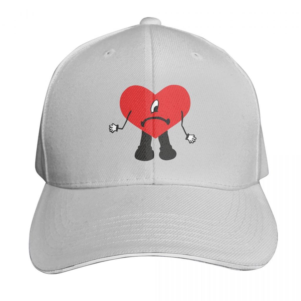 Bad Bunny Rapper Reggaeton Artist Cap Fashion Casual Baseball Caps Adjustable Hat Hip Hop Summer Unisex Baseball Hats
