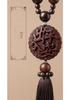2025 High-End Peach Wood Pixiu Car Pendant for Safe Travels