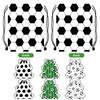 3-10Pcs Football SoccerTheme Gift Bags Non-woven Drawstring Goodie Bag Backpack Kids Sport Birthday Party Favors Decor Supplies