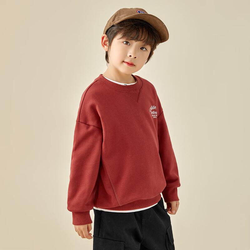 Duoduo Home Boys  Casual Drop Shoulder Sweatshirt 120