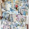 Garden Post Office Collection Paper Material DIY Handbook Collage Journal Notebook Scrapbook Envelope