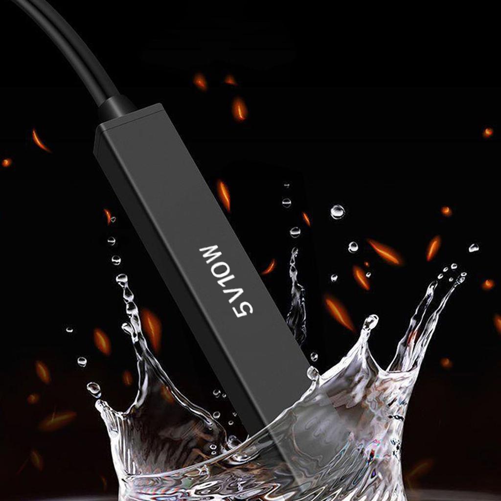 Міні Нагрівальний Стрижень для Акваріума Нагрівач для Акваріума з Рибками Занурювальний Термостат Нагрівач Солоноводний/Прісноводний Зарядка через USB