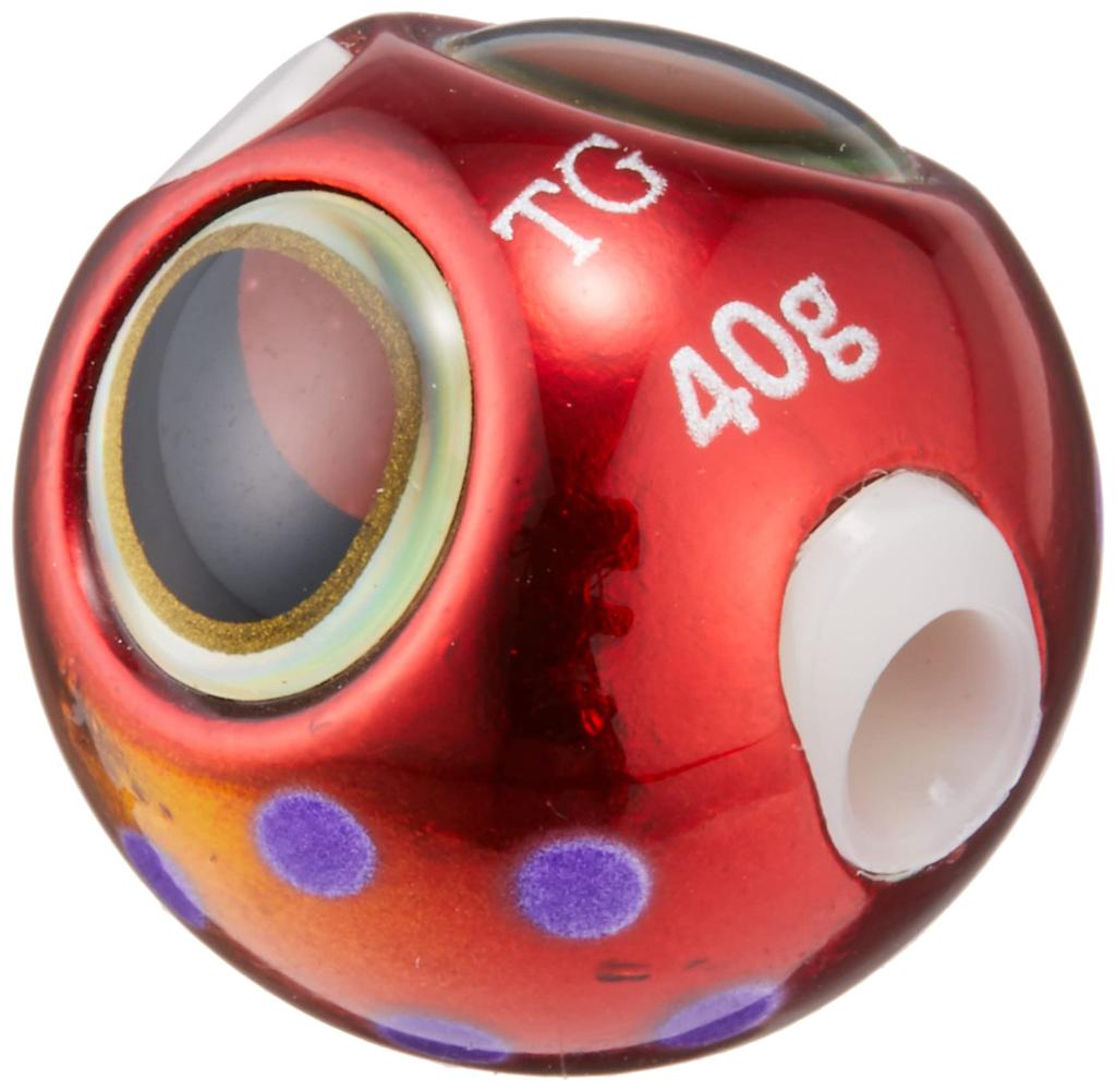 Gamakatsu Sakuragen Tai Rubber Q TG Sinker 40g Valencia Chameleon Spot #26