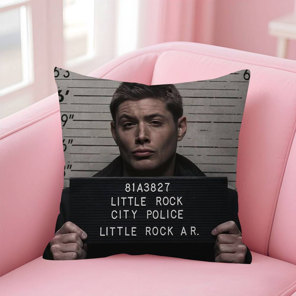 Tv Series Supernatural Pillow Cover Sofa Cushion Cover Home Room Decoration Children Gift