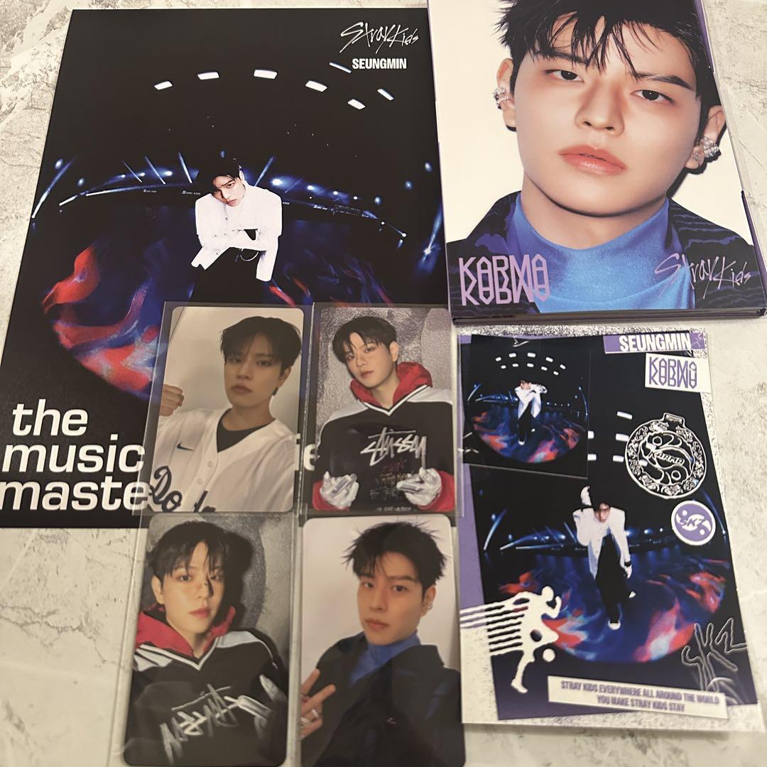 

[USED] straykids accordion ver. Seungmin complete set HMV