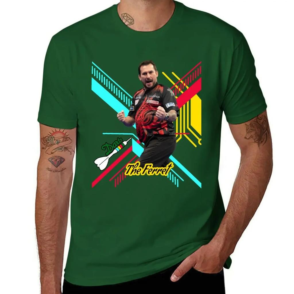 Jonny Clayton The Ferret T-Shirt Short sleeve tee sublime summer clothes men t shirt
