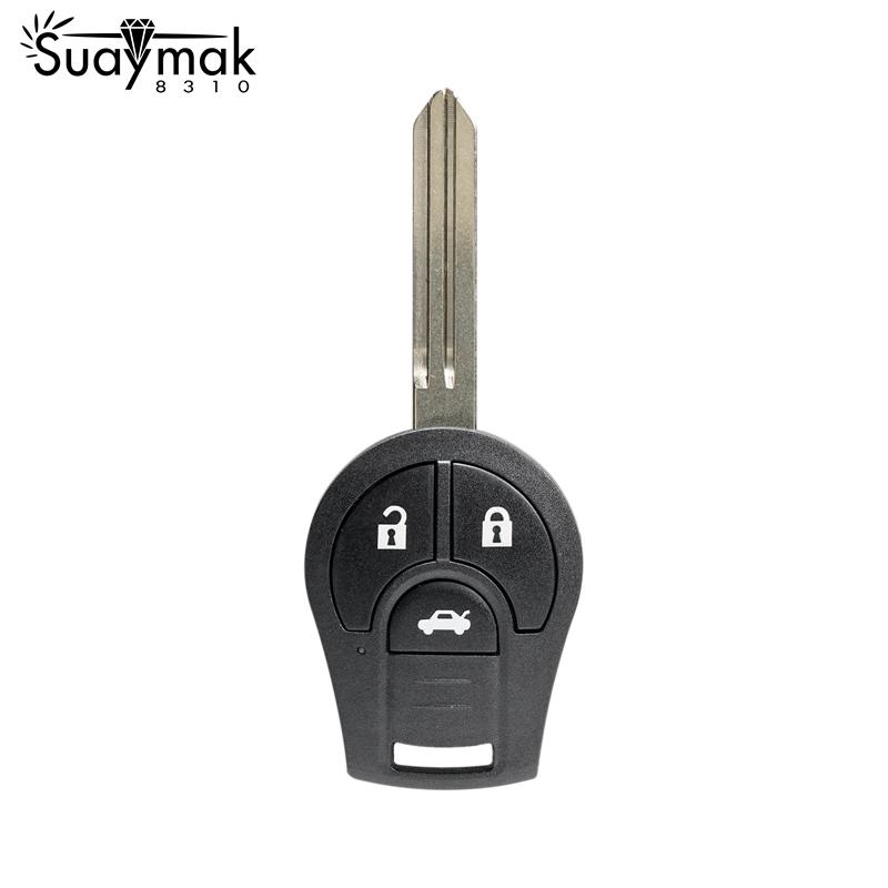 [SUAYMAK] 3/4 Pulsante 315M/433HZ Chiave A Distanza Dell'automobile Per Nissan Keyless Entry 46 Chip Fob Trasmettitore CWTWB1U751 TWB1U761