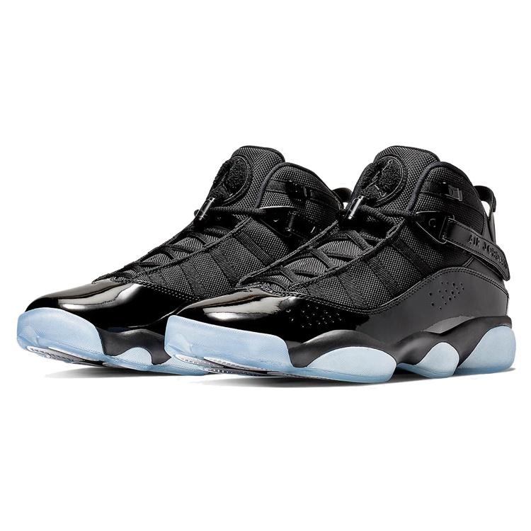 Air Jordan 6 Rings 'Black Ice' Men's 322992-011