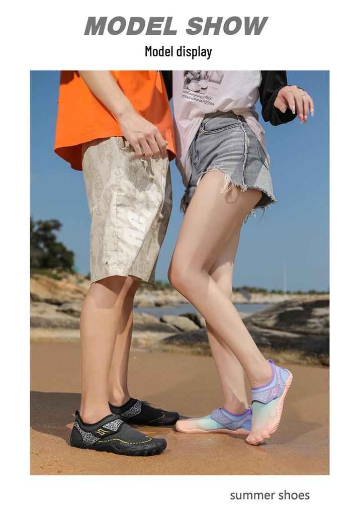 2025 Unisex Quick-Dry Non-Slip Water Shoes: Cut-Resistant Beach and Fishing Footwear