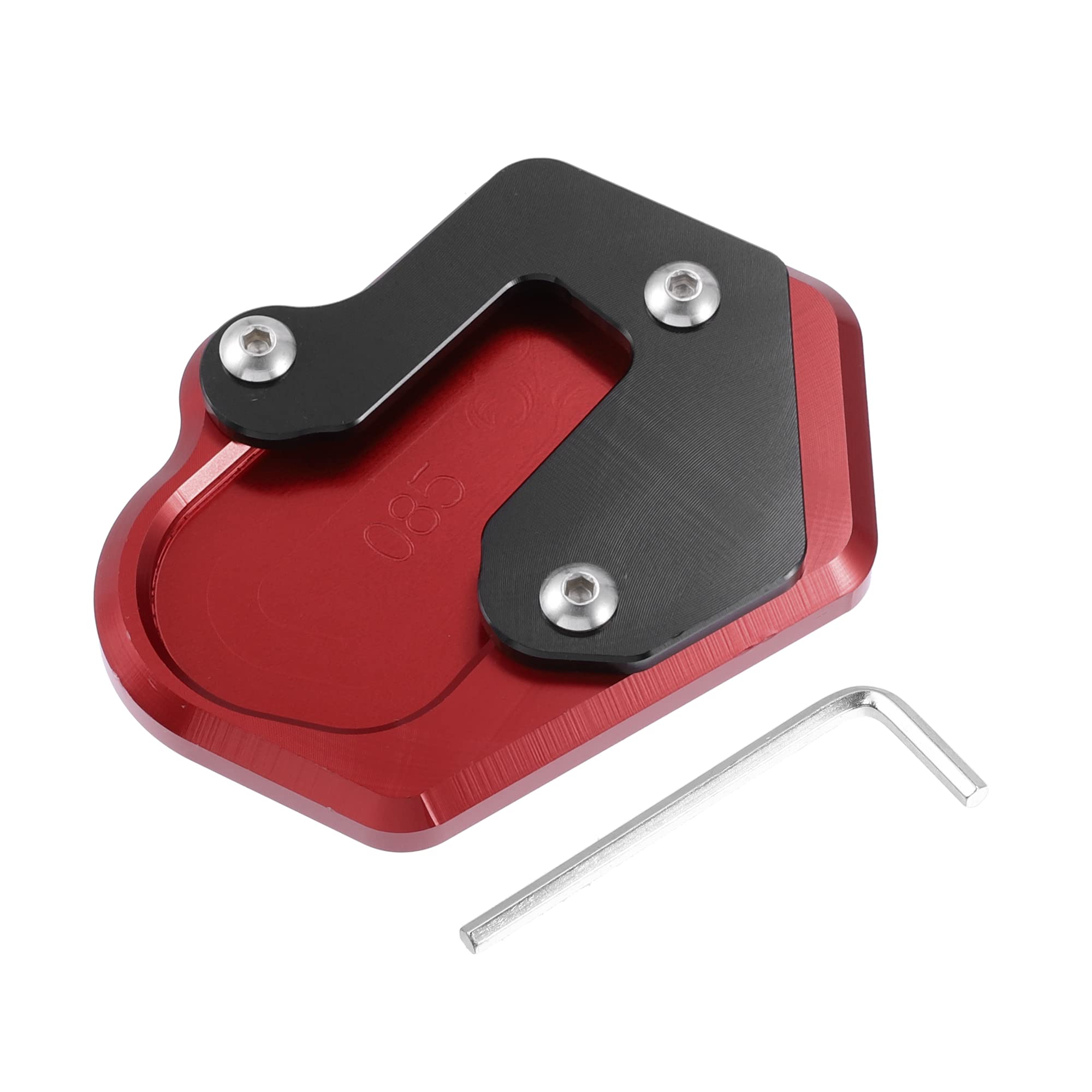 uxcell Motorcycle Kickstand Pad Compatible with BMW F900XR F900R 2020 красный